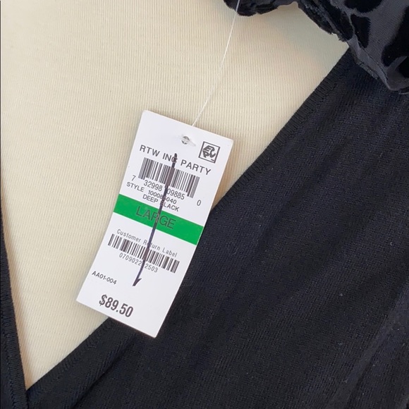 Sheer Velvet Leopard Bell Sleeve Wrap Top - Picture 2 of 5